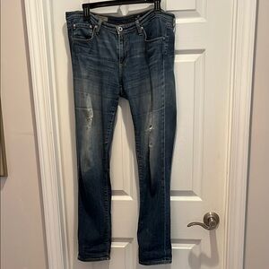Stevies Straight Leg Blue Jeans Sz 32R